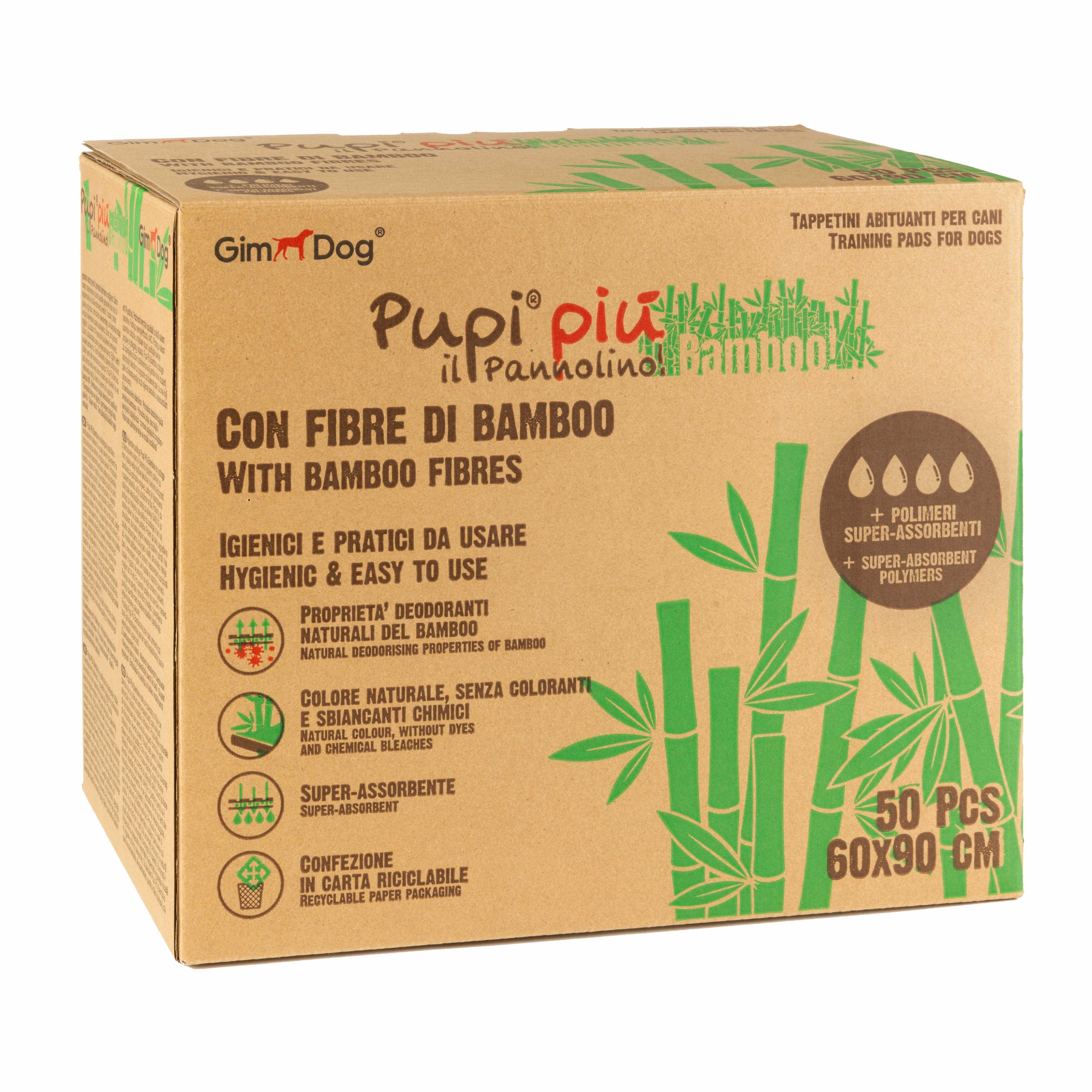 GimDog Çiş Pedi Bamboo 50'Li 60x90cm