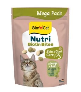 Gimcat Nutri Biyotin Deniz Yosunlu Kedi Ödülü 425 gr - Mega Boy - Cilt ve Tüy Bakımı