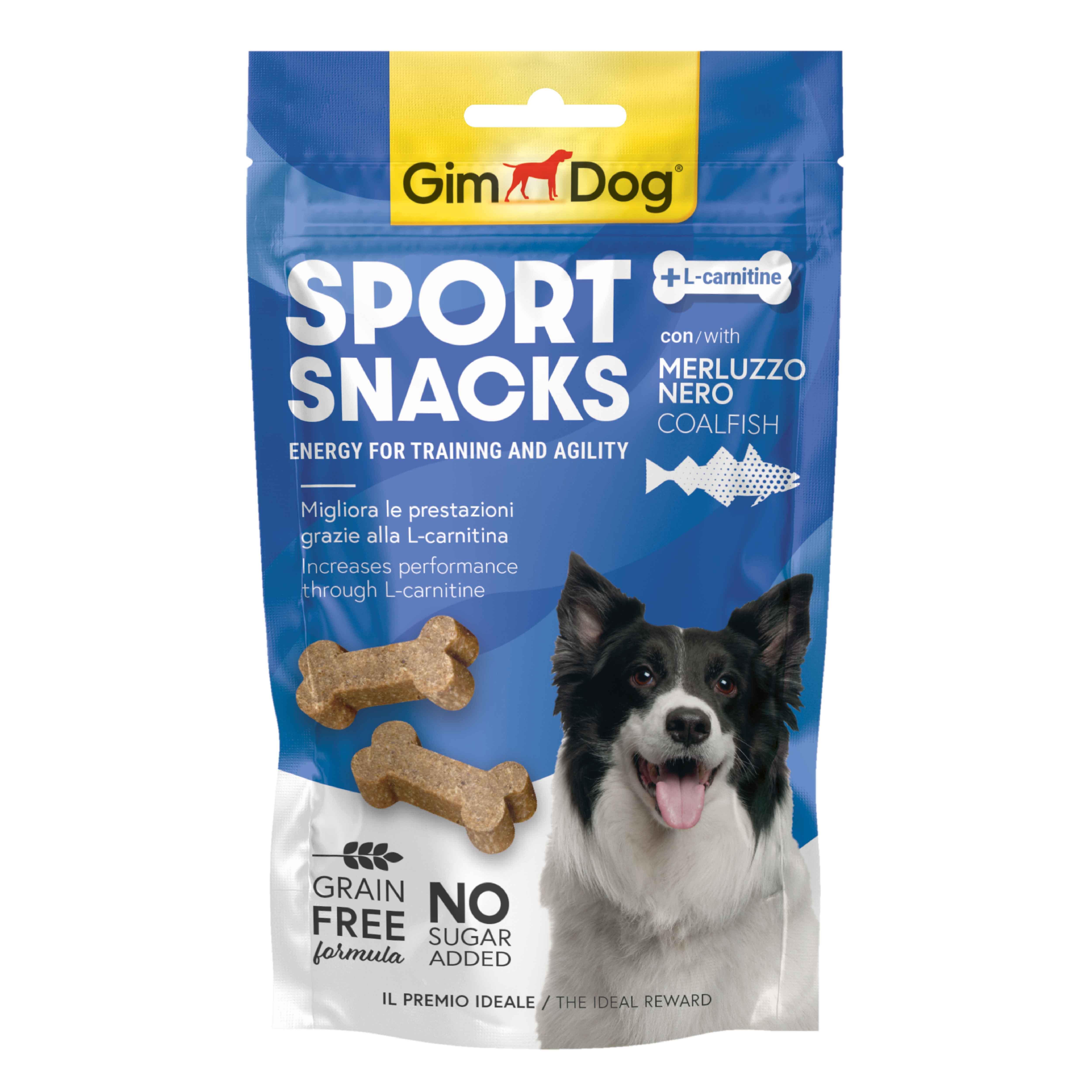 GimDog Sportsnacks Coalfish - Kömür Balıklı Ödül Tableti 60 gr