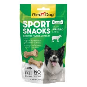 GimDog Sportsnacks Kuzu&L-Carnitinli Ödül Tableti 60 gr