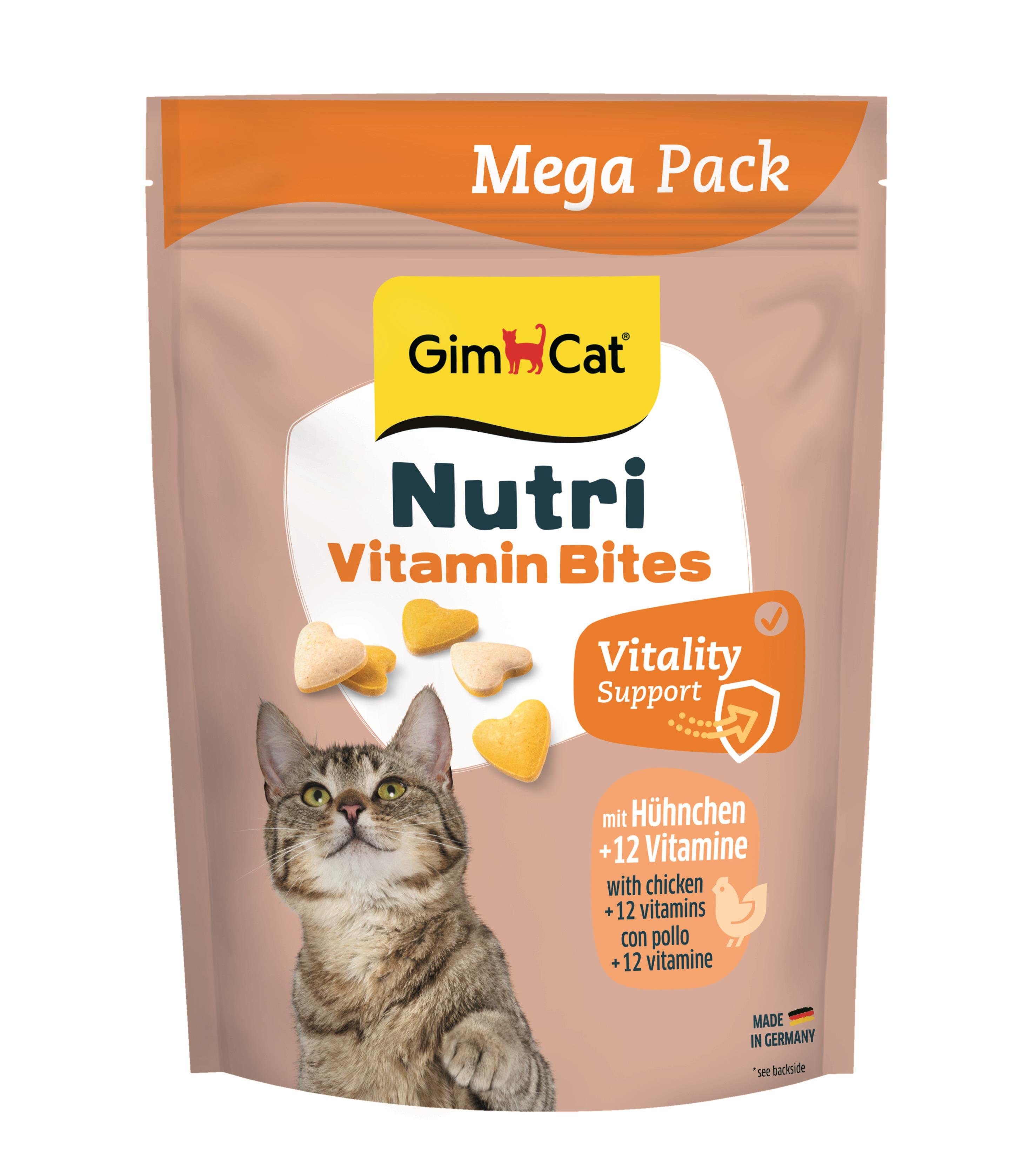 Gimcat Nutri Vitaminli Tavuklu Kedi Ödülü 425 gr - Mega Boy - Zindelik Bakımı