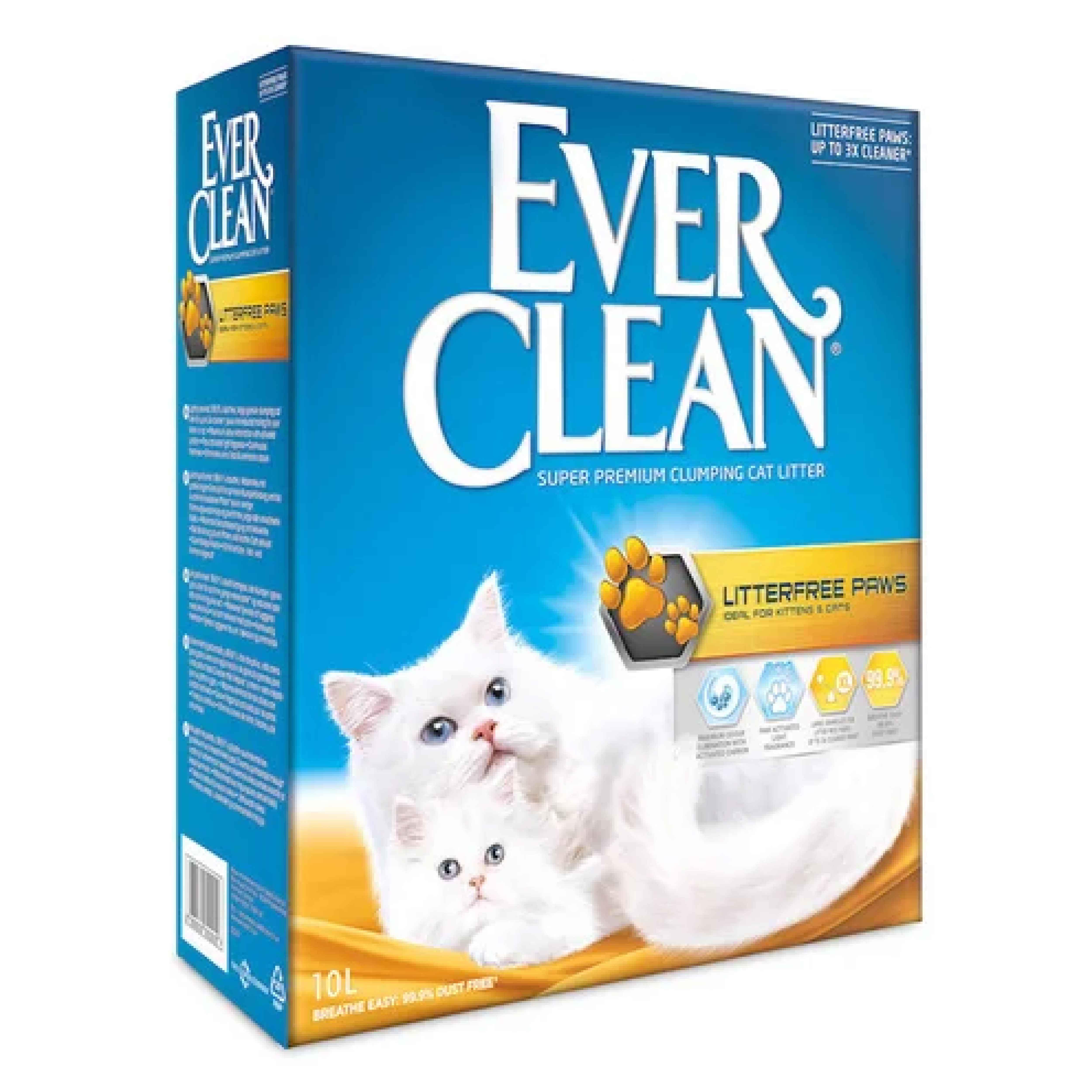 Ever Clean Litterfree Paws Patilere Yapışmayan Kedi Kumu 10Lt
