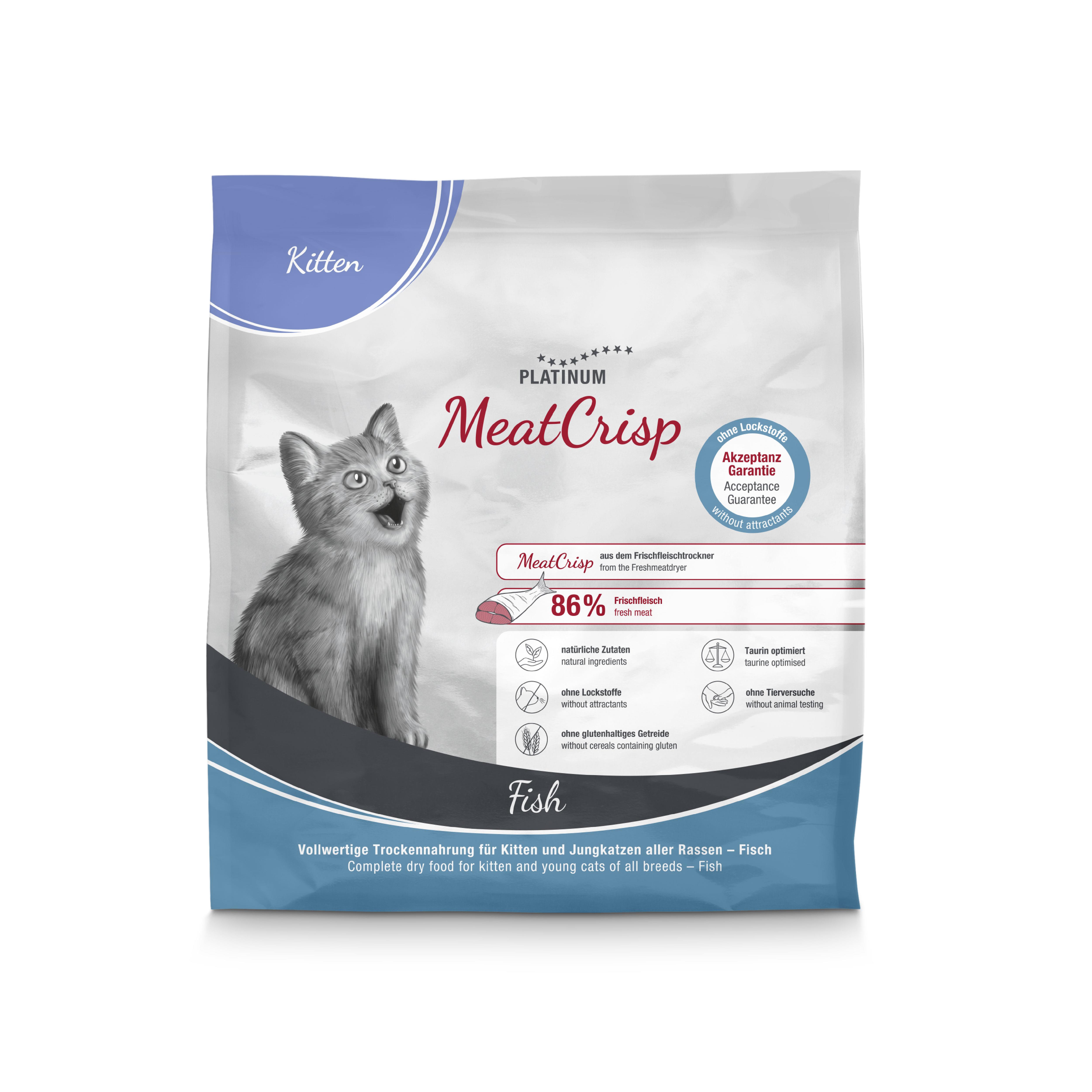 Platinum MeatCrisp Balıklı Yavru Kedi Maması 400gr