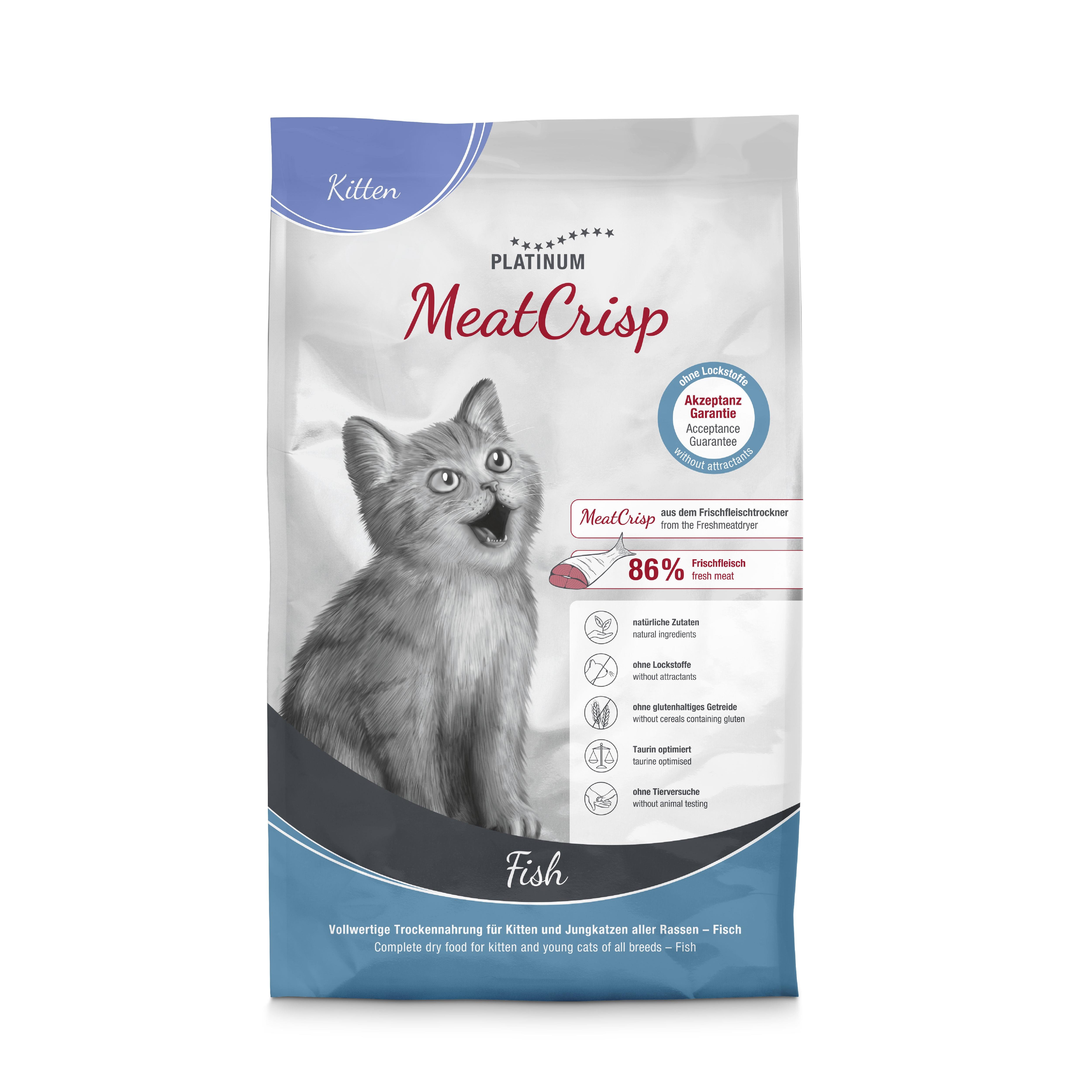 Platinum MeatCrisp Balıklı Yavru Kedi Maması 3kg