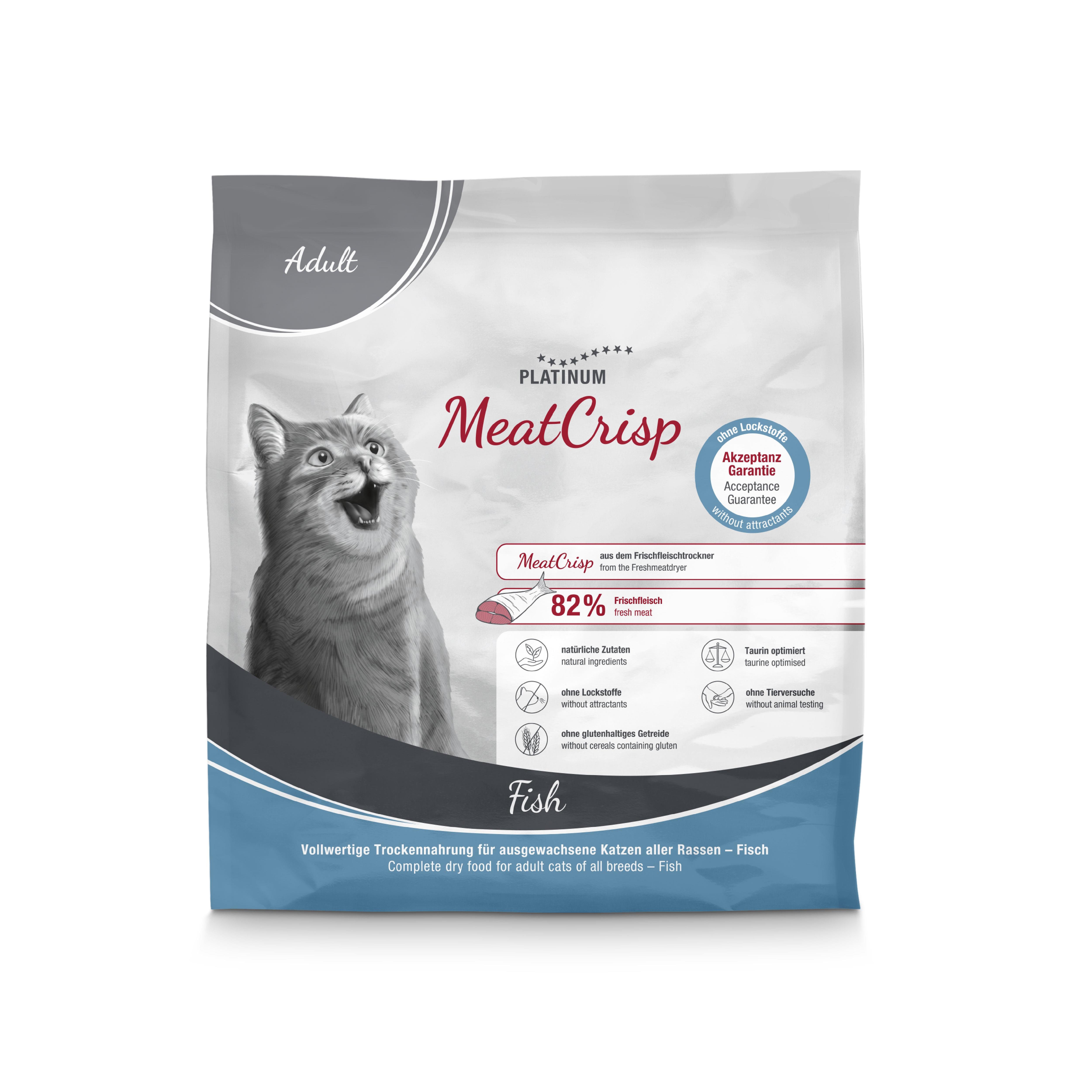 Platinum MeatCrisp Balıklı Yetişkin Kedi Maması 400gr