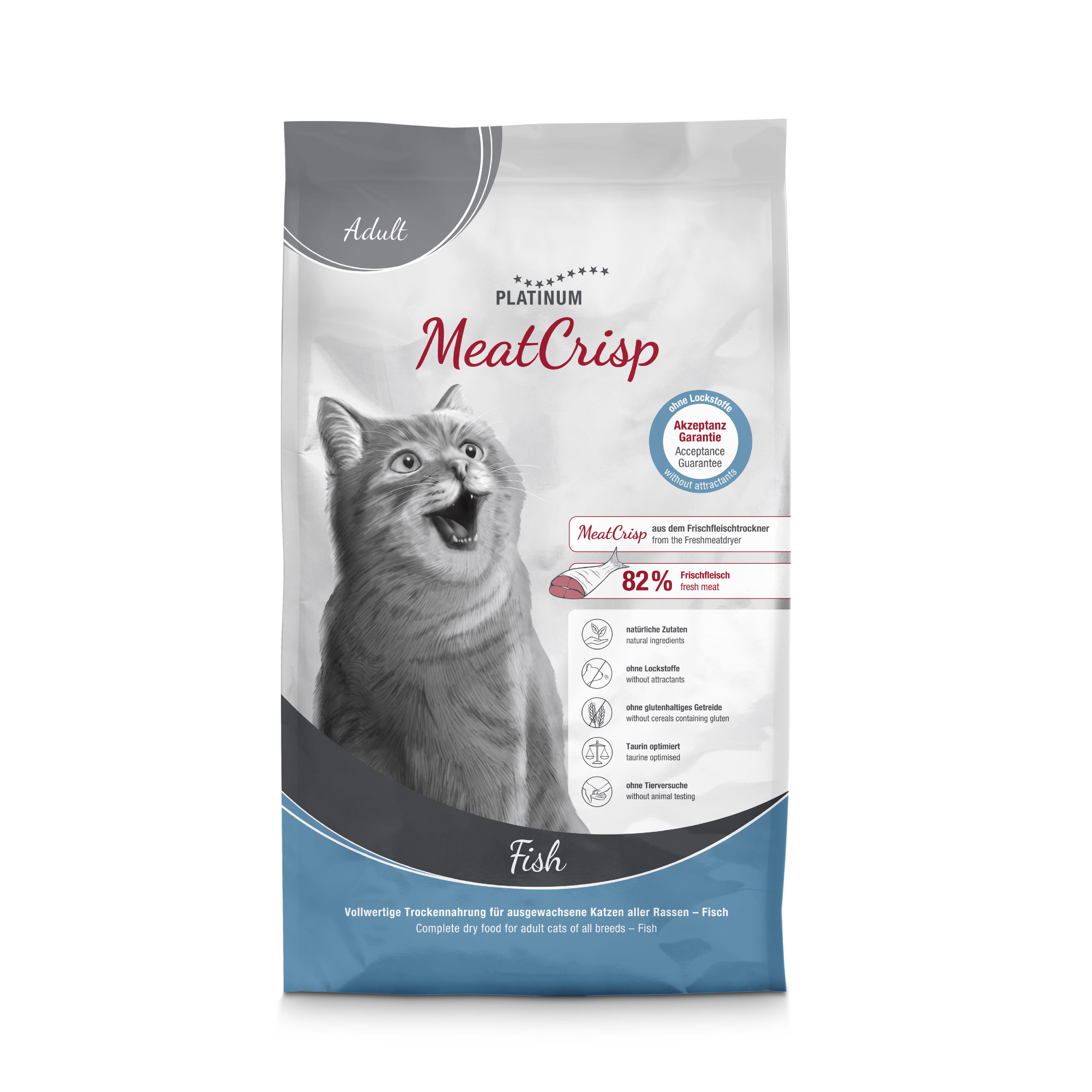 Platinum MeatCrisp Balıklı Yetişkin Kedi Maması 1,5kg
