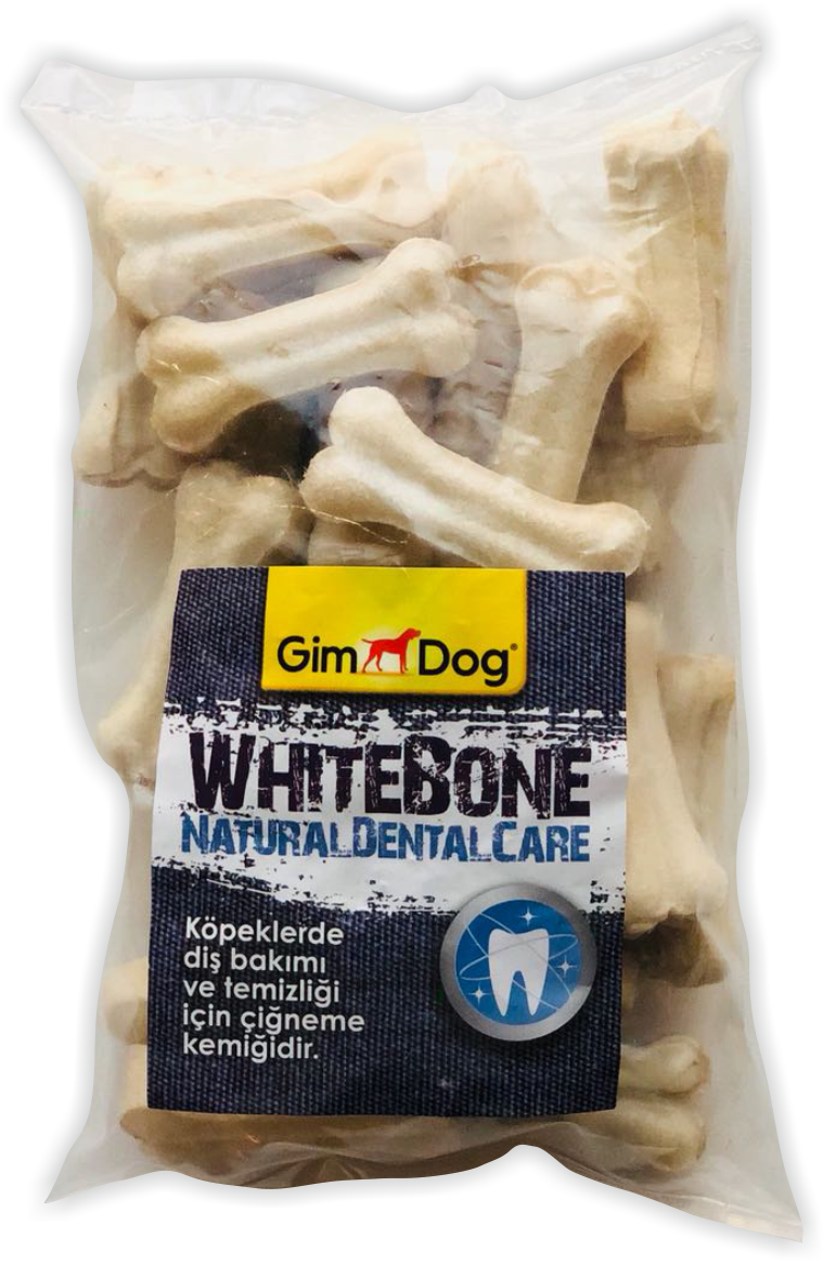 GimDog Mordimi Press Kemik 2'' 25li White