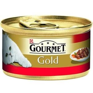 Gourmet Gold Sığır Etli Yetişkin Kedi Konservesi 85 Gr