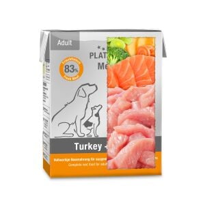 Platinum Hindili ve Somonlu Yaş Köpek Maması 185gr
