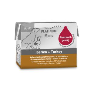 Platinum Iberico ve Hindili Yaş Köpek Maması 90gr