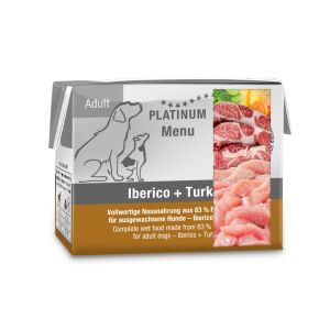Platinum Iberico ve Hindili Yaş Köpek Maması 90gr