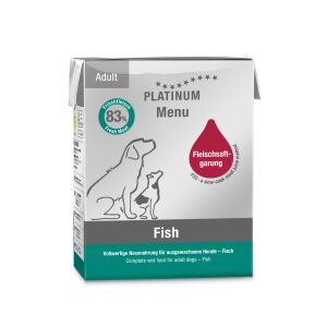 Platinum Balıklı Yaş Köpek Maması 375gr