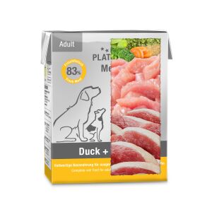 Platinum Ördekli ve Hindili Yaş Köpek Maması 375gr