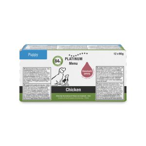 Platinum Tavuklu Yavru Yaş Köpek Maması 90gr