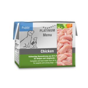 Platinum Tavuklu Yavru Yaş Köpek Maması 90gr