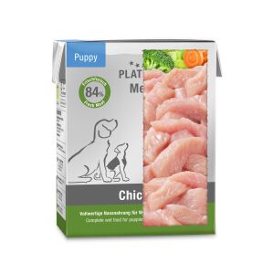 Platinum Tavuklu Yavru Yaş Köpek Maması  375gr