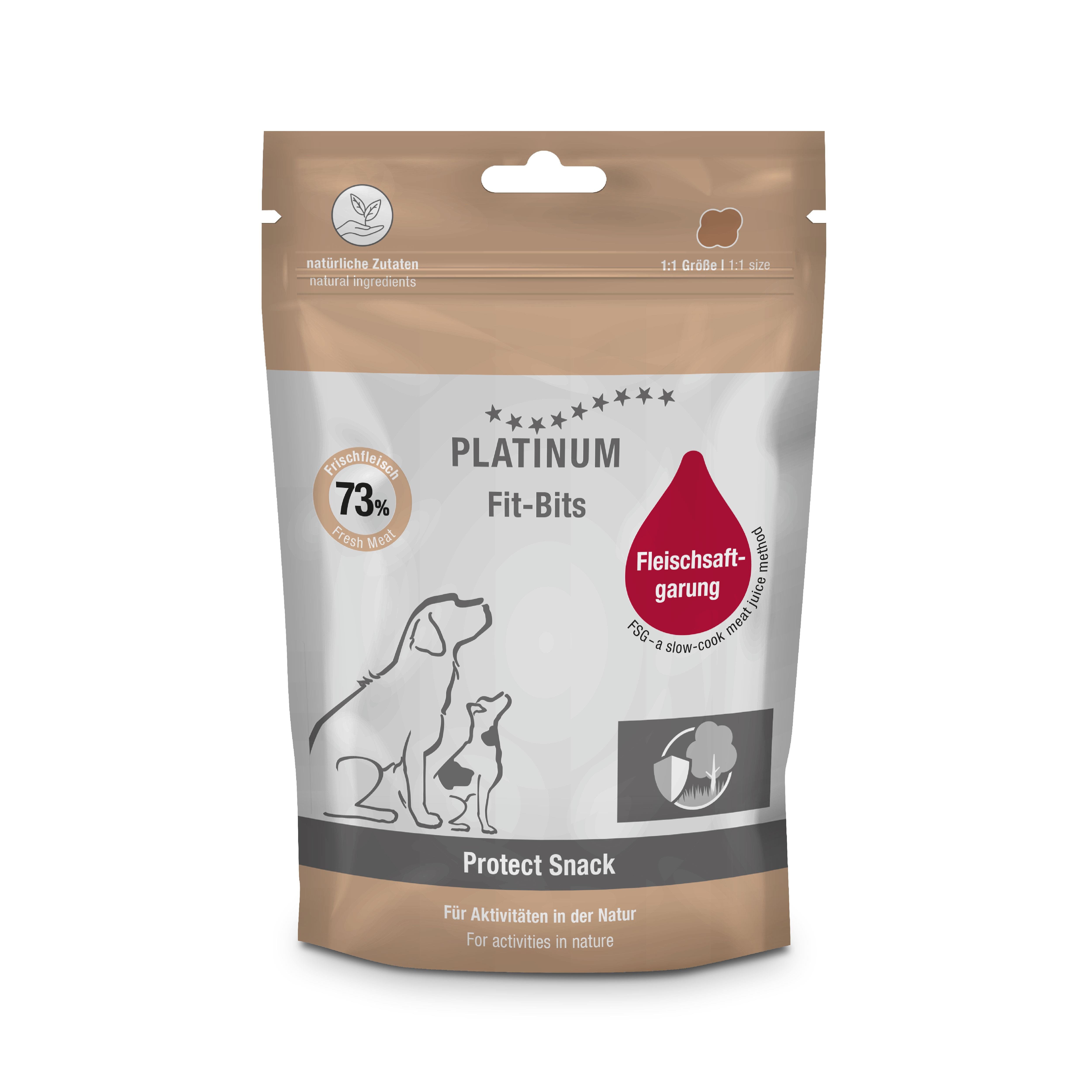 Platinum Fit-Bits Protect Tavuklu Köpek Ödülü 150gr