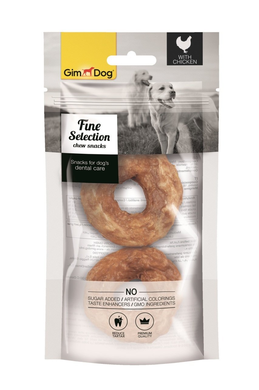 Gimdog Chicken-Donuts Tavuklu Köpek Ödülü 40gr