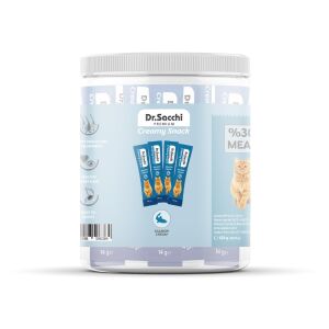 Dr.Sacchi Creamy Snack Salmon Sıvı Kedi Ödülü 14gr - 30'Lu Kavanoz