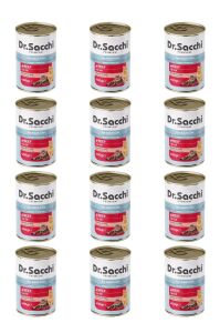 Dr.Sacchi Konserve Kedi Sığır Etli 400gr x 12 adet