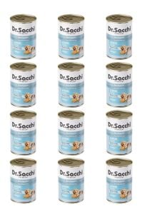 Dr.Sacchi yavru köpek-kuzu etli 400gr x 12 adet