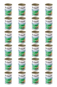 Dr.Sacchi yetişkin kedi-kuzu etli 400gr x 24 adet