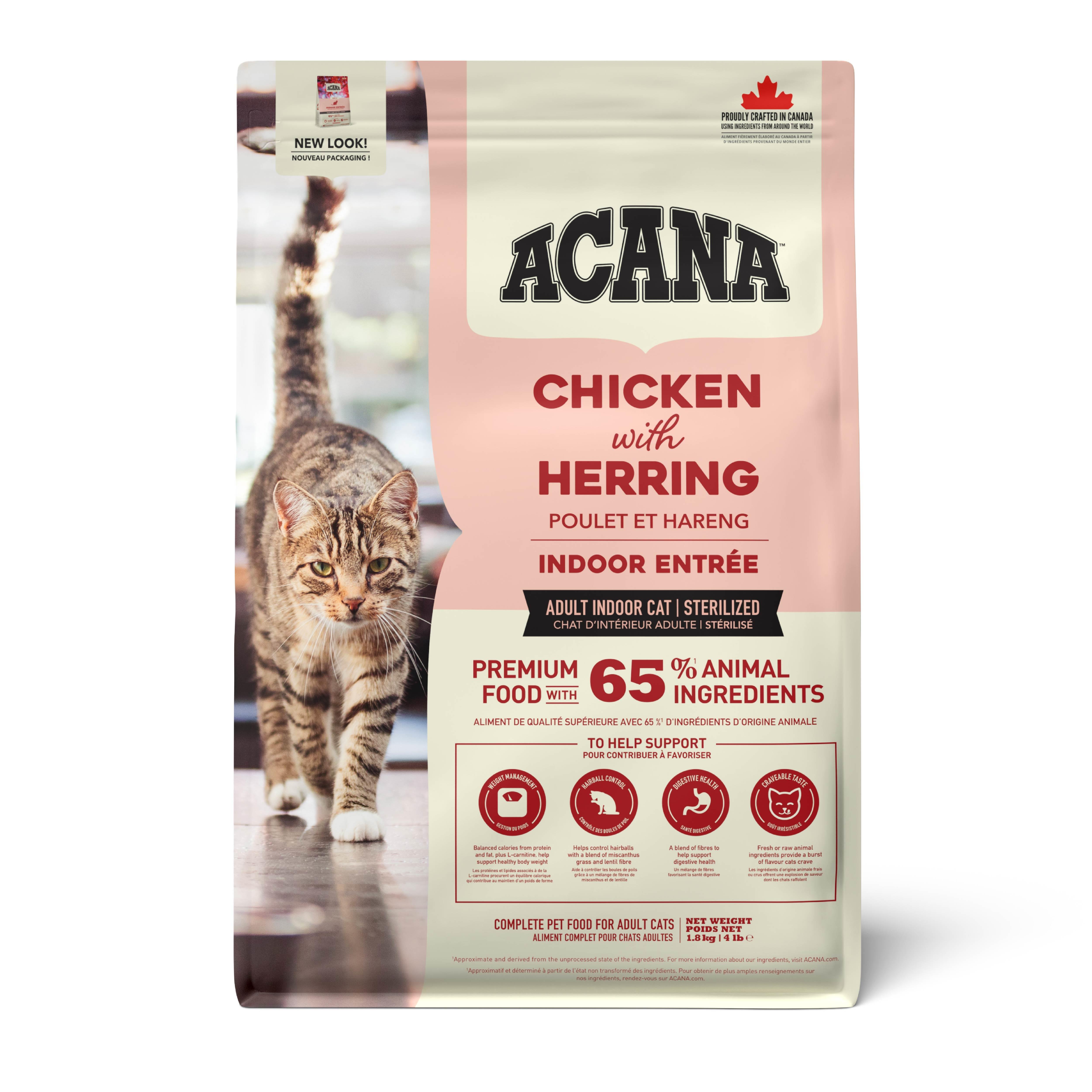 Acana Indoor Entree Sterilised Kedi Maması 1,8Kg