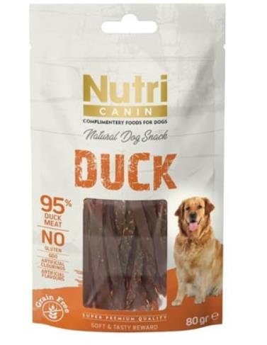 Nutri Canin Tahılsız Ördekli Köpek Ödül Maması 80gr