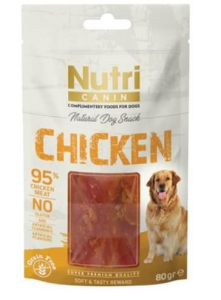 Nutri Canin Tahılsız Tavuklu Köpek Ödül Maması 80gr