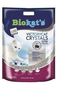 Biokats VictoryCat Crystals Extra Silica Kedi Kumu 7Kg - 17 Lt