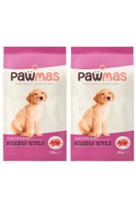 Pawmas Kuzu Etli Yavru Köpek Maması 10 Kg x 2 Adet