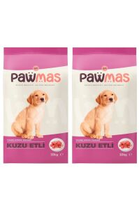Pawmas Kuzu Etli Yavru Köpek Maması 10 Kg x 2 Adet