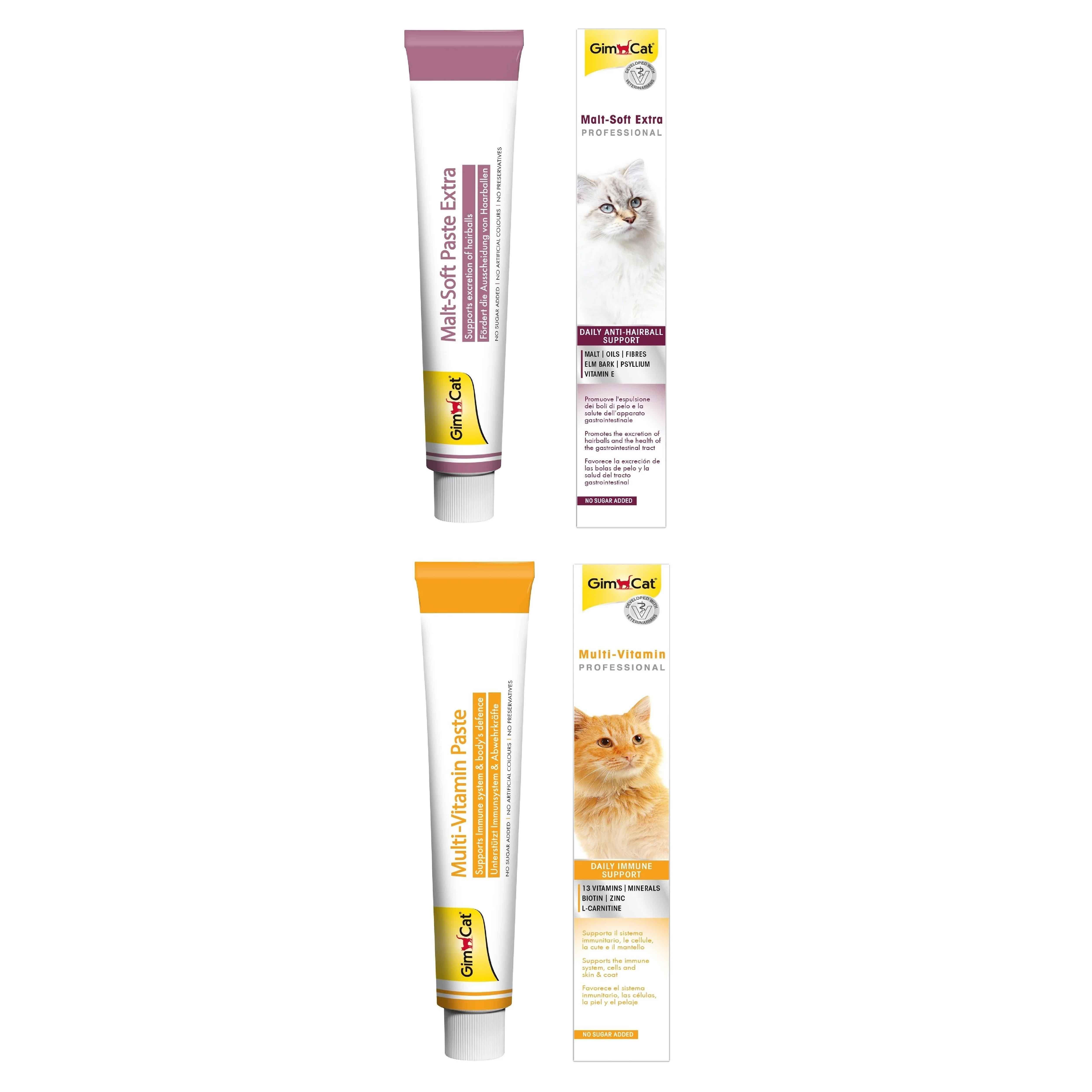 GimCat Malt Soft Extra 100 Gr + GimCat Multivitamin 100 Gr