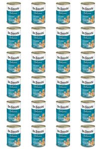 Dr.Sacchi Konserve Köpek Somonlu 400gr x 24 Adet