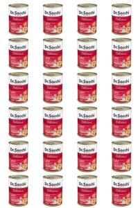 Dr.Sacchi Konserve Köpek Sığır Etli 400gr x 24 Adet