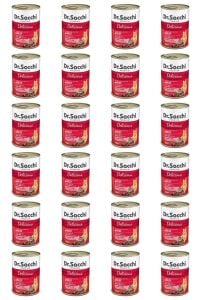 Dr.Sacchi Konserve Kedi Sığır Etli 400gr x 24 Adet