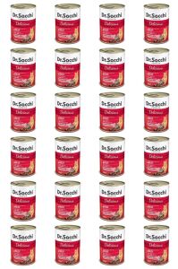 Dr.Sacchi Konserve Kedi Sığır Etli 400gr x 24 Adet