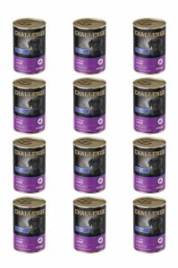 Challenge Pate Kuzu Etli Yavru Köpek Konservesi 400 gr X 12Adet