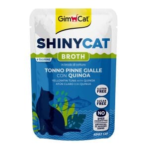 Gimcat Shinycat Pouch Yellowfin Tuna And Quinoa 70 gr – Sarı yüzgeçli Ton Balığı ve Kinoa