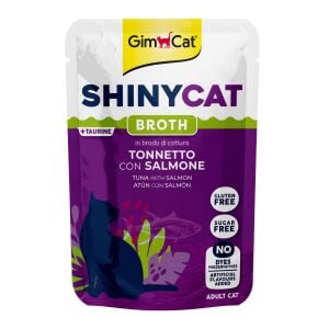 Gimcat Shinycat Pouch Tuna with Salmon 70 gr - Ton Balıklı Somon