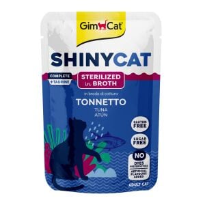 Gimcat Shinycat Pouch Sterilized Tuna 70 gr - Ton Balığı Kısırlaştırılmış kediler için