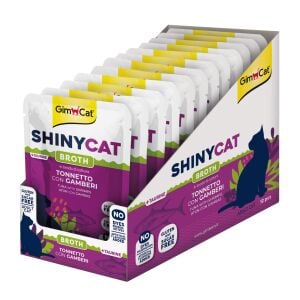 Gimcat Shinycat Pouch Ton Balıklı Karidesli Kedi maması 70grx12ad